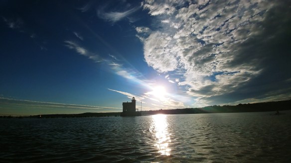 Sunrise at lighthouse
