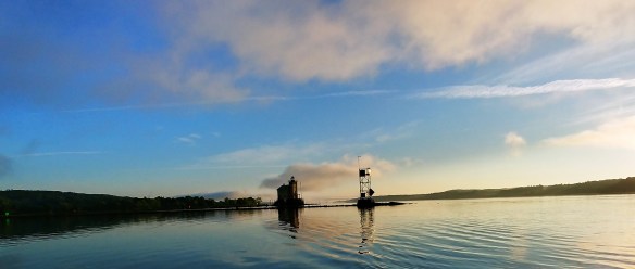 Lighthouse on slack tide