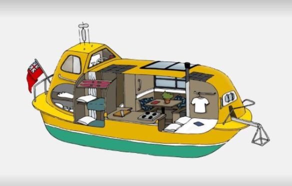 Lifeboat to sail the Arctic