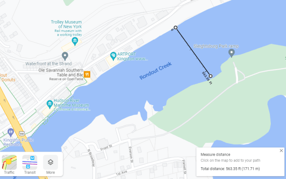 American Constitution south of Sleightsburgh