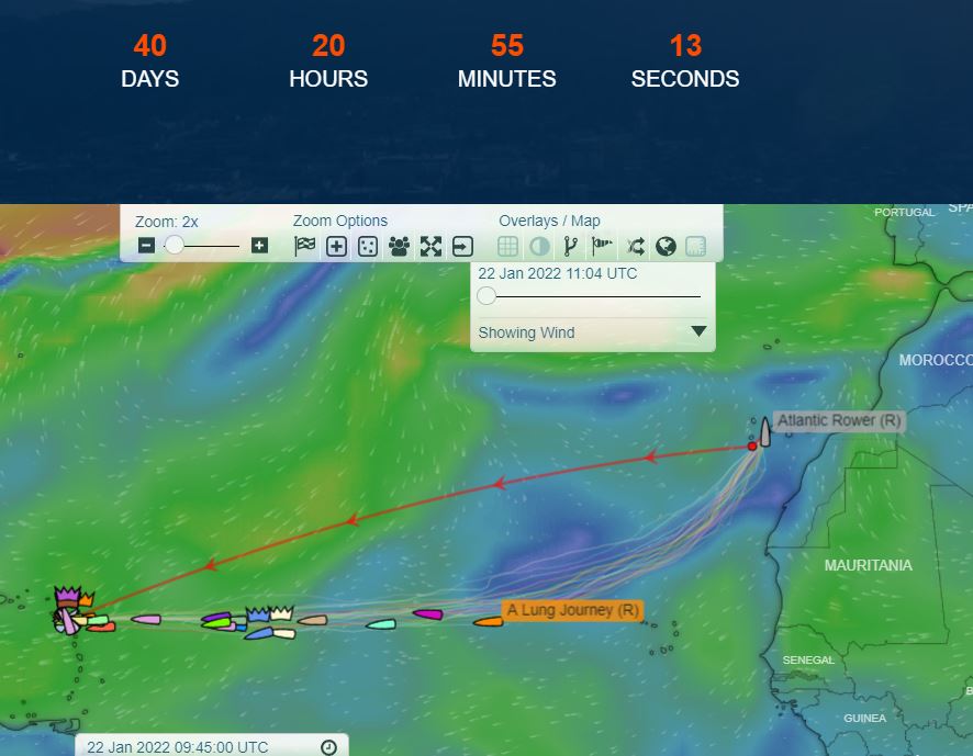 Sending Prayers to the Atlantic Ocean Rowers today | the Rondout Rower