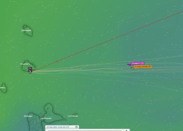 tracking atlantic rowers