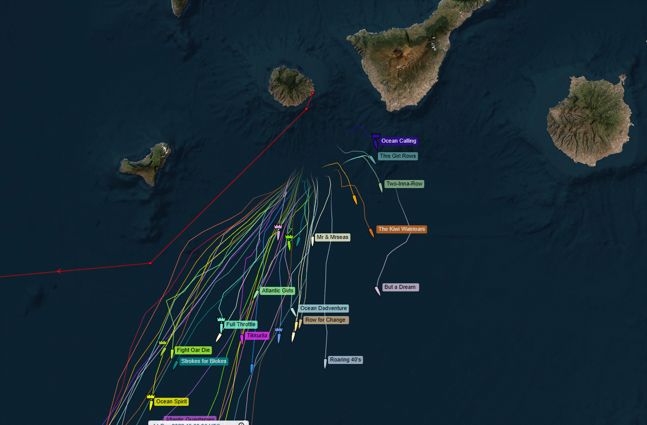 Tracking the Atlantic Ocean Rowers | the Rondout Rower